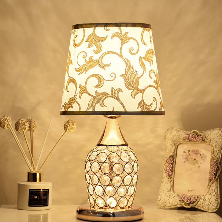 Crystal Table Lamp Beautiful Stylish Warm