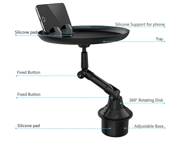 Car Dining Tray Tray Car Travel Coffee Drinking